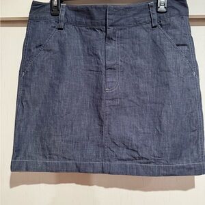 Banana Republic Blue Mini Skirt Casual